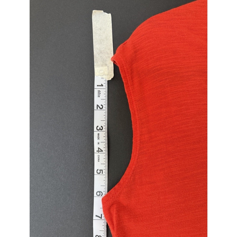 Social Standard by Sanctuary Large Coral Tiered Dress V Neck Casual Sleeveless - Picture 9 of 11